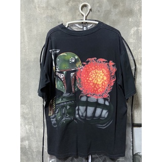 Star Wars Boba Fett vintage 90’s Lucasflim XL เสื้อ