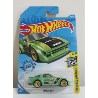 รถเหล็ก Hotwheels MAZDA RX-7 (ib014)