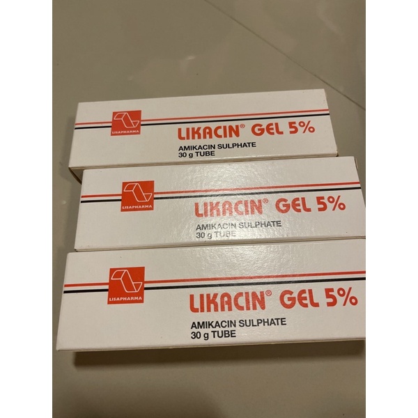 Likacin gel 5% ขนาด 30 กรัม