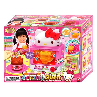 Hello Kitty Amazing Oven เฮลโล คิตตี้ เครื่องอบขนมเซ็ทเล็ก ของเล่นเด็ก KT-50130