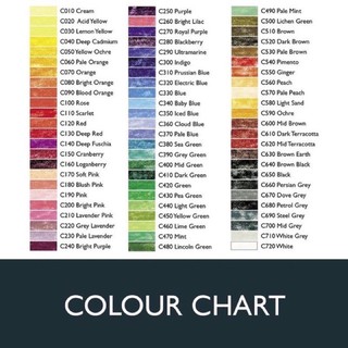 [part 2/4 C210-C400] Derwent coloursoft I สีไม้แยกขายด้ามเดี่ยว 72 สี