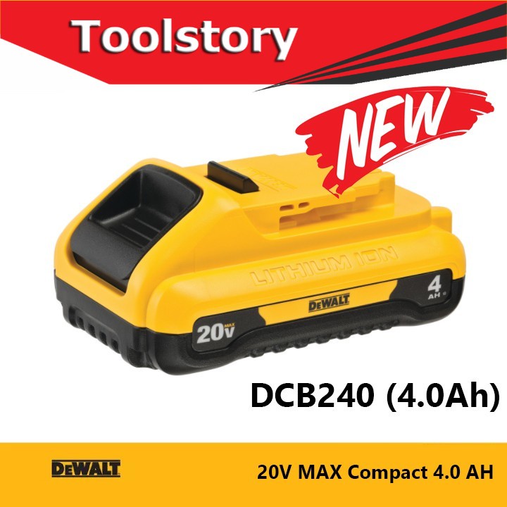 DeWALT DCB240 4.0 Ah – 20V Max Compact 4.0AH