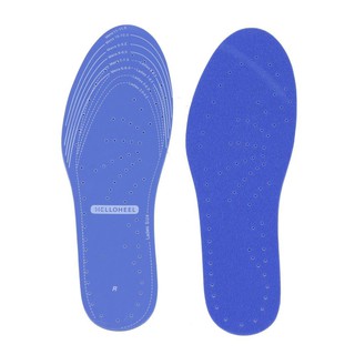 CUSHIONING PAD IDO-TEB HELLOHEEL BLUE แผ่นรองเท้า CUSHIONING HELLOHEEL สีน้ำเงิน ผลิตภัณฑ์เกี่ยวกับเท้า ของใช้ส่วนตัว ผล