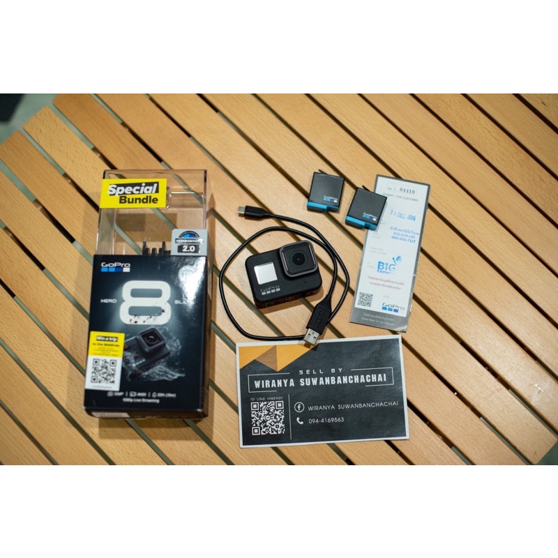 Gopro hero 8 มือสอง สภาพ 90%