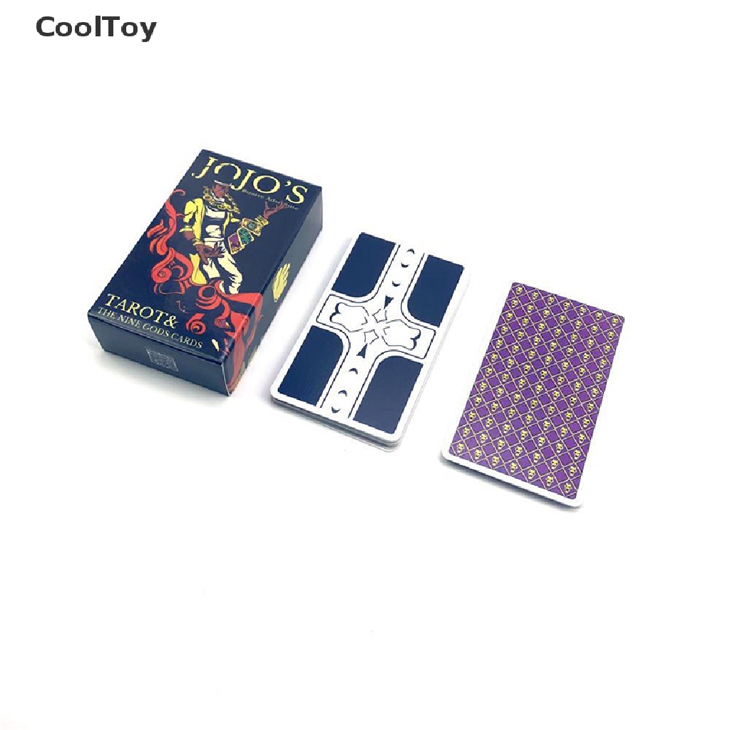 Cooltoy ไพ่ทาโรต์ JOJO's ทนทาน สําหรับผู้เริ่มต้น และครอบครัว