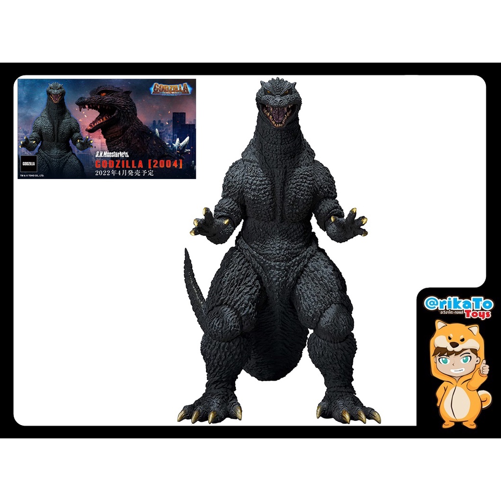 S.H.MonsterArts Godzilla (2004) "Godzilla: Final Wars" [ของแท้💯%(#4573102629876)]