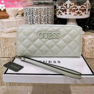 GUESS FACTORY WOMENS LONG WALLET ของแท้ ราคาถูก