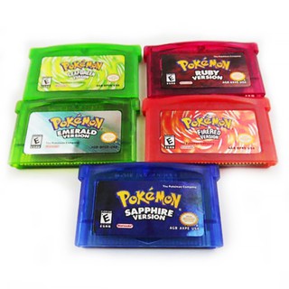 การ์ดเกมไพลิน/emerald/fire/leaf เขียว/ruby pokemon สําหรับ gba t 39