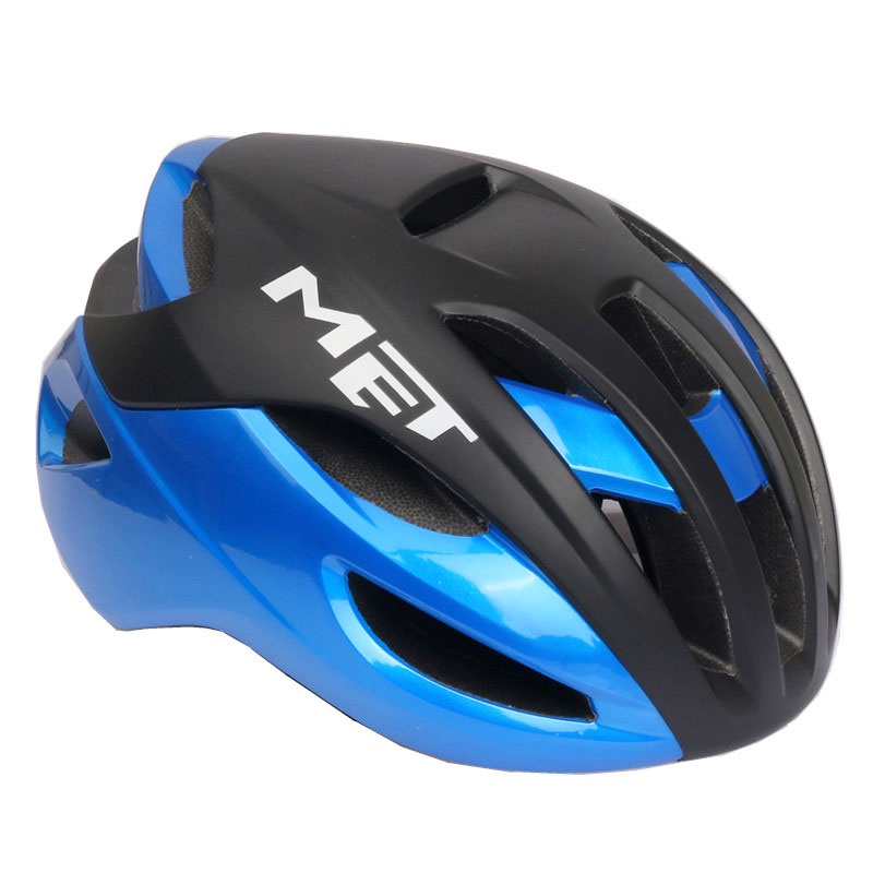 Met Rivale หมวกกันน็อคจักรยาน สีแดง UAE หมวกปั่นจักรยานเสือหมอบ Bull Vinci หมวกกีฬา ไซซ์ M 52~58 ซม.