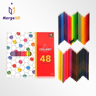 [Neon] สีไม้ คอลลีน Colleen 48 สี 1 หัว ชุดดินสอสี