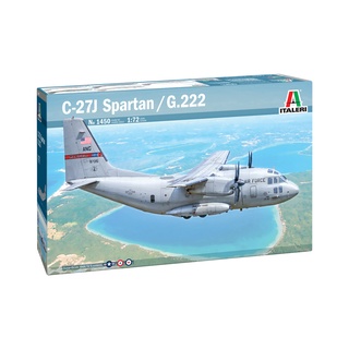 พลาสติก โมเดล ประกอบ ITALERI สเกล 1/72 C-27J SPARTAN / G.222 (1450)