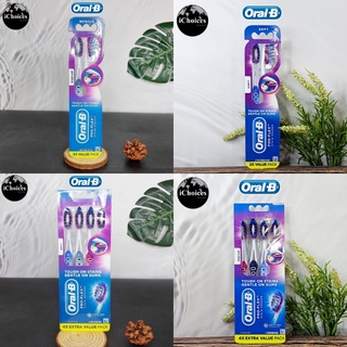 ออรัลบี แปรงสีฟัน Oral-B® Pro-Flex™ Stain Eraser Manual Toothbrush Value Pack 2 or 4