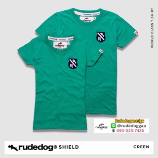 Rudedogรุ่น shield เสื้อยืดญ/ช