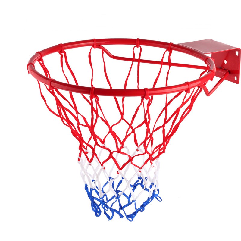 LANCAMP ห่วงบาสเกตบอล แขวนติดผนัง Basketball Hoop ห่วงบาส ห่วงบาสเกตบอล สำหรับแป้นบาส พร้อมตาข่าย