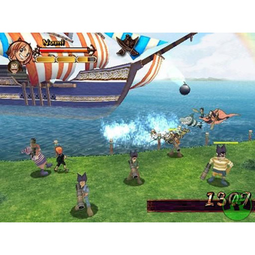 แผ่น PS2 One Piece Grand Adventure แผ่นปั้ม ปลายทางได้