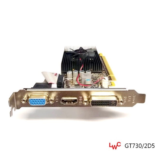 VGA GT730 2GB DDR5 การ์ดจอ​ LWC (Longwell)