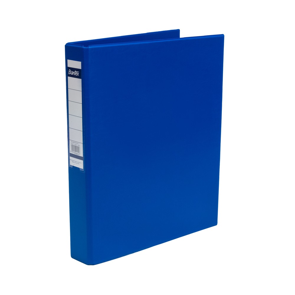 Bantex Ring Binder 2 Ring D 25mm A4 Cobalt Blue 8222 11