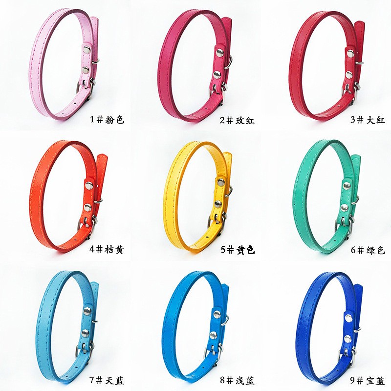 🔥 จัดส่งที่รวดเร็ว 🔥Petsuperstar ปลอกคอหนัง PU เรียบ ปลอกคอสุนัข Rantai Kucing ปลอกคอสัตว์เลี้ยง สุนัข แมว น่ารัก ปรับได้ ลูกกวาด สายคล้องคอ สุนัข แมว ปลอกคอกระดิ่ง รอยเท้า ปลอกคอนิรภัย หัวเข็มขัด - รูปที่ 3