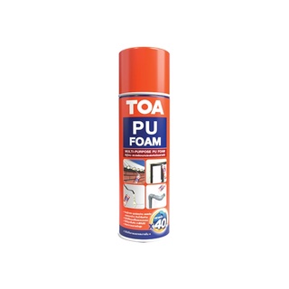 TOA PU FOAM พียูโฟม สเปรย์อเนกประสงค์ชนิดขยายตัว