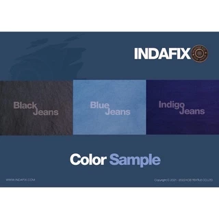 สีย้อมยีนส์ 👖 INDAFIX สูตรพรีเมี่ยม ซองใหญ่ 50 กรัม