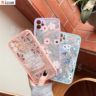 เคสโทรศัพท์ลายดอกไม้กันกระแทกสําหรับ Huawei Y7A Y6P Y7P Y6 Pro 2019 Nova 7Se 7I 5T 3I 2I Y9S Y9 Prime P30 Lite