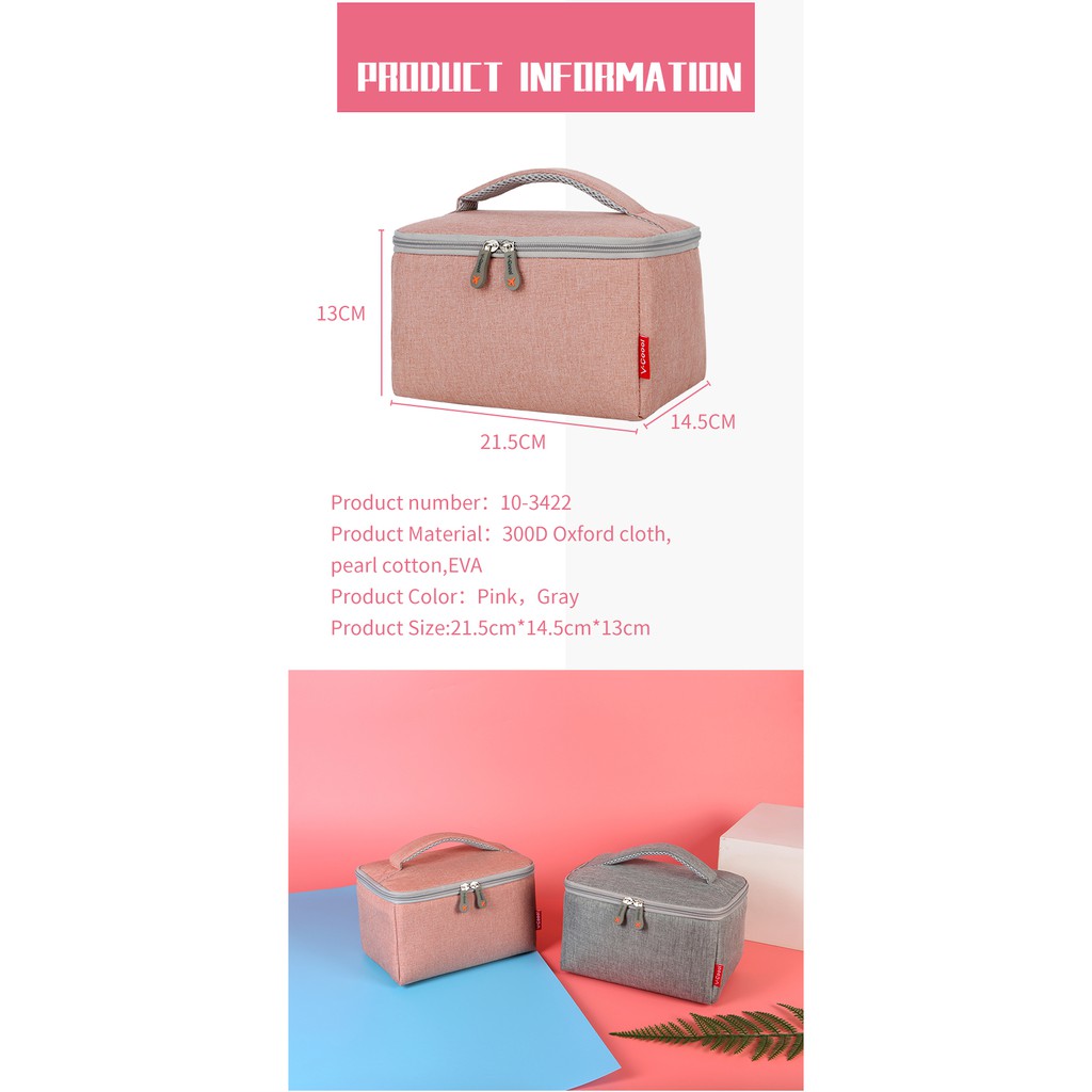 กระเป๋าเก็บความเย็น v-coool รุ่น portable cooler bag เก็บอุณหภูมิ เก็บนมแม่ ใส่ขวดนม - รูปที่ 4