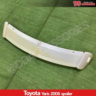 spoiler สปอยเลอร์ สปอยเลอร์หลัง Yaris 2006 2007 2008 2009 2010 2011 2012 2013 5 ประตู ทรง RS แนบ ไม่ทำสี ราคาพิเศษ!!!