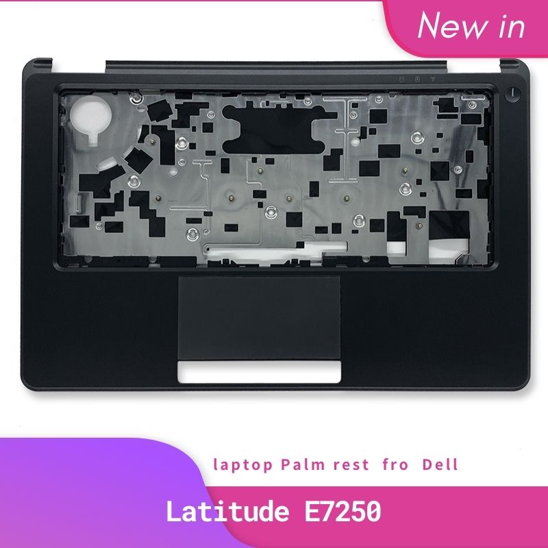 ใหม่ Dell Latitude E7250 7250 Series แล็ปท็อป C Shell Palmrest Upper Case สีดําไม่มีลายนิ้วมือ 0Y0T7