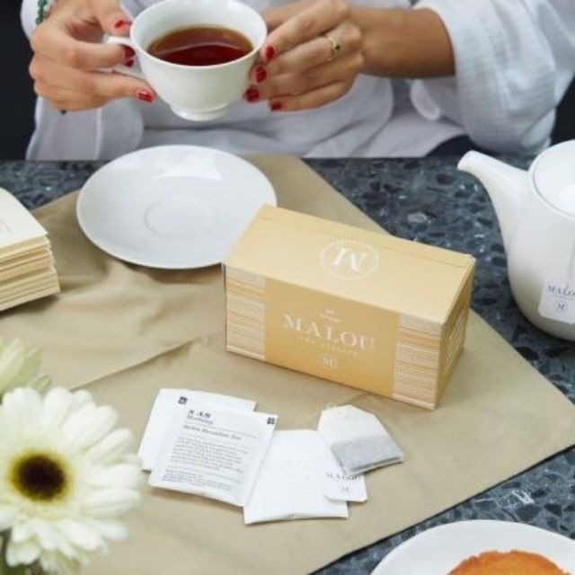 Malou Tea - Black Tea ชาดำจากศรีลังกา " MALOU BREAKFAST TEA" (25 tea bag)