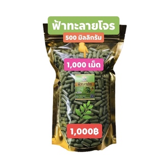 ฟ้ า ท ะ ล า ย โ จ ร.1,000.แคปซูล(500 มิลลิกรัม)
