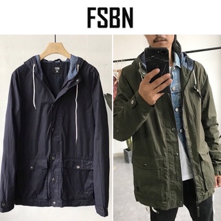 เสื้อฮู้ด เสื้อคลุม Jacket ฮู้ด ☮️แบรนด์ 💢FSBN💢 (JK477)