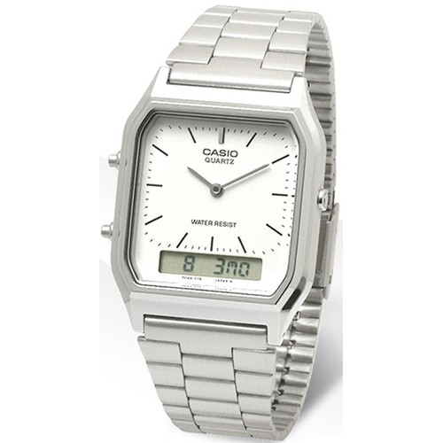 Casio Standard นาฬิกาข้อมือ สายสแตนเลส รุ่นAQ-230A-7DMQ