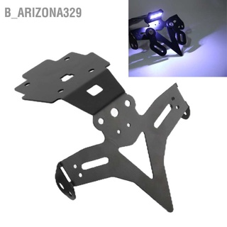 B_Arizona329 ตัวยึดป้ายทะเบียนรถจักรยานยนต์ พร้อมไฟ Led 3 ดวง แบบเปลี่ยน สําหรับ Suzuki Gsx‐S750 2017‐2021