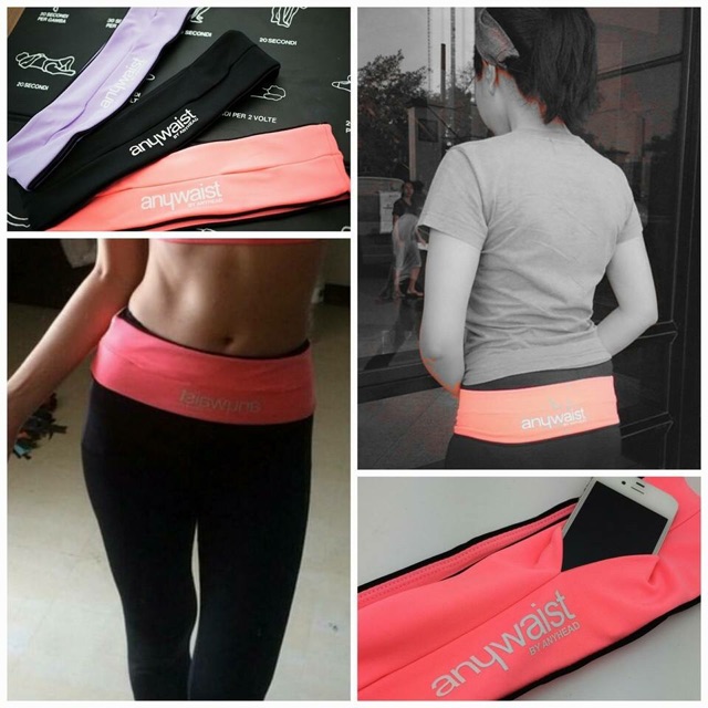 ANYHEAD สายคาดเอวนักวิ่ง รุ่น Anywaist กระเป๋าวิ่งใส่โทรศัพท์ ไม่เด้ง ไม่แกว่ง ราคา ถูกที่สุด ดีลบีเคเค แกลเลอรีภาพที่ 3