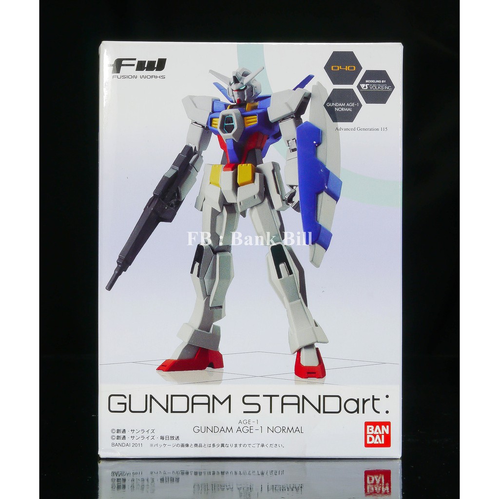 ฺฺกันดั้ม Bandai Candy Toy FW Gundam Standart: 11 Gundam AGE-1 Normal