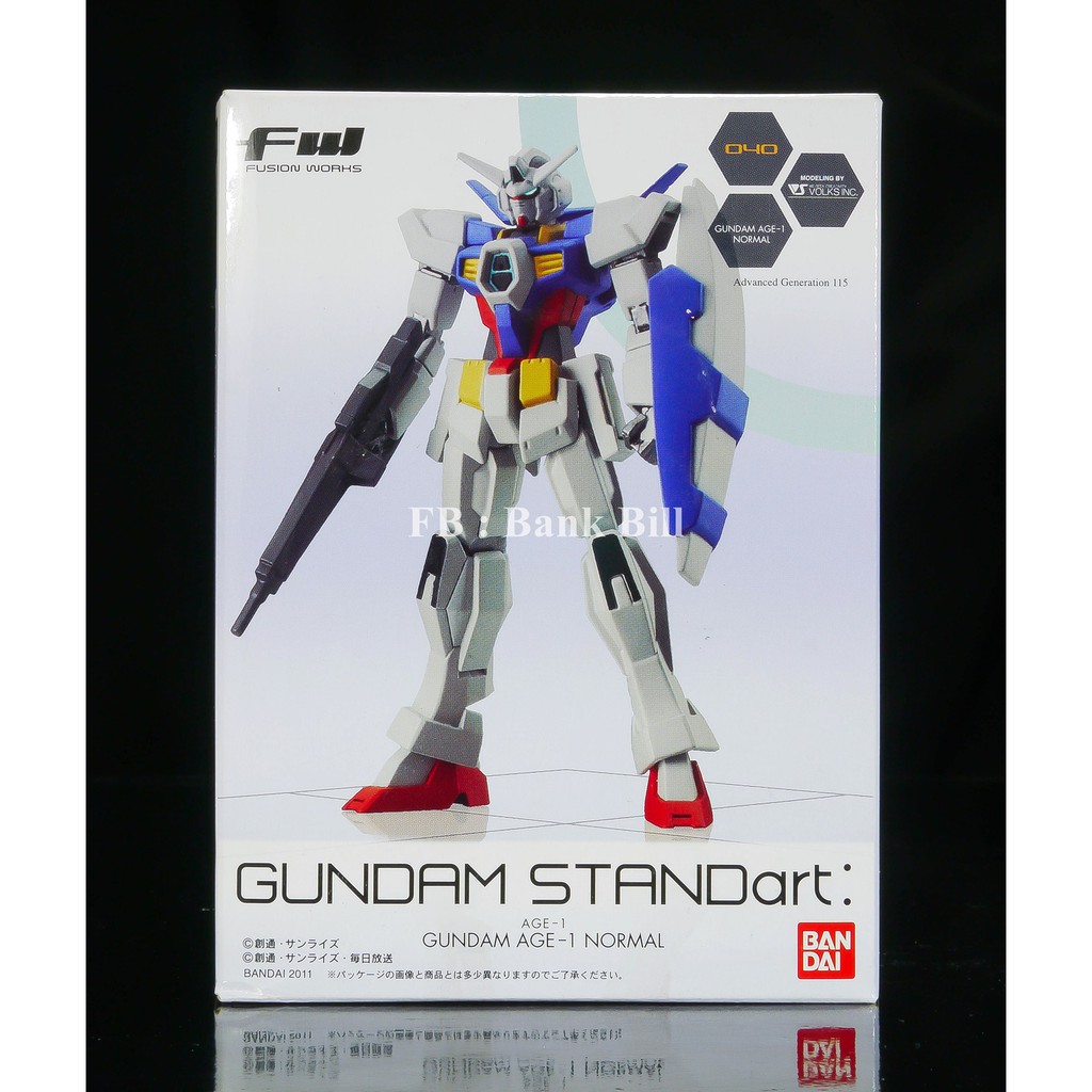 ฺฺกันดั้ม Bandai Candy Toy FW Gundam Standart: 11 Gundam AGE-1 Normal