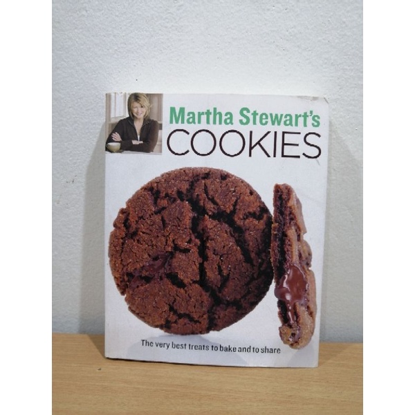 หนังสือทำขนมภาษาอังกฤษมือสอง Martha Stewarts Cookies สอนทำคุกกี้ ขนม  เบเกอรี่ โฮมเมด - Power.Cat - Thaipick