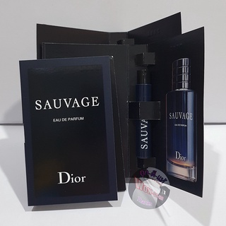 กลิ่นหล่อมากๆ 🥰 น้ำหอม Christian Dior Sauvage edp. ขนาดทดลอง ของแท้ 100%