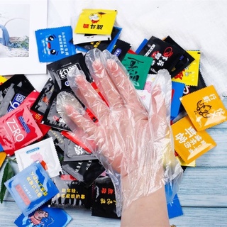 ⚡⚡🔥พร้อมส่ง🔥🔥⚡⚡ ถุงมือพกพา 1 ซองต่อ1คู่ คละซอง คละลายน่ารักมากกI ไอเท็มดี๊ดีการ์ดอย่าตกนะคะ