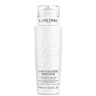 ผลิตภัณฑ์ทำความสะอาดผิวหน้า Lancome Lait Galateis Douceur Gentle Makeup Remover Milk With Papaya Extract  400ml.