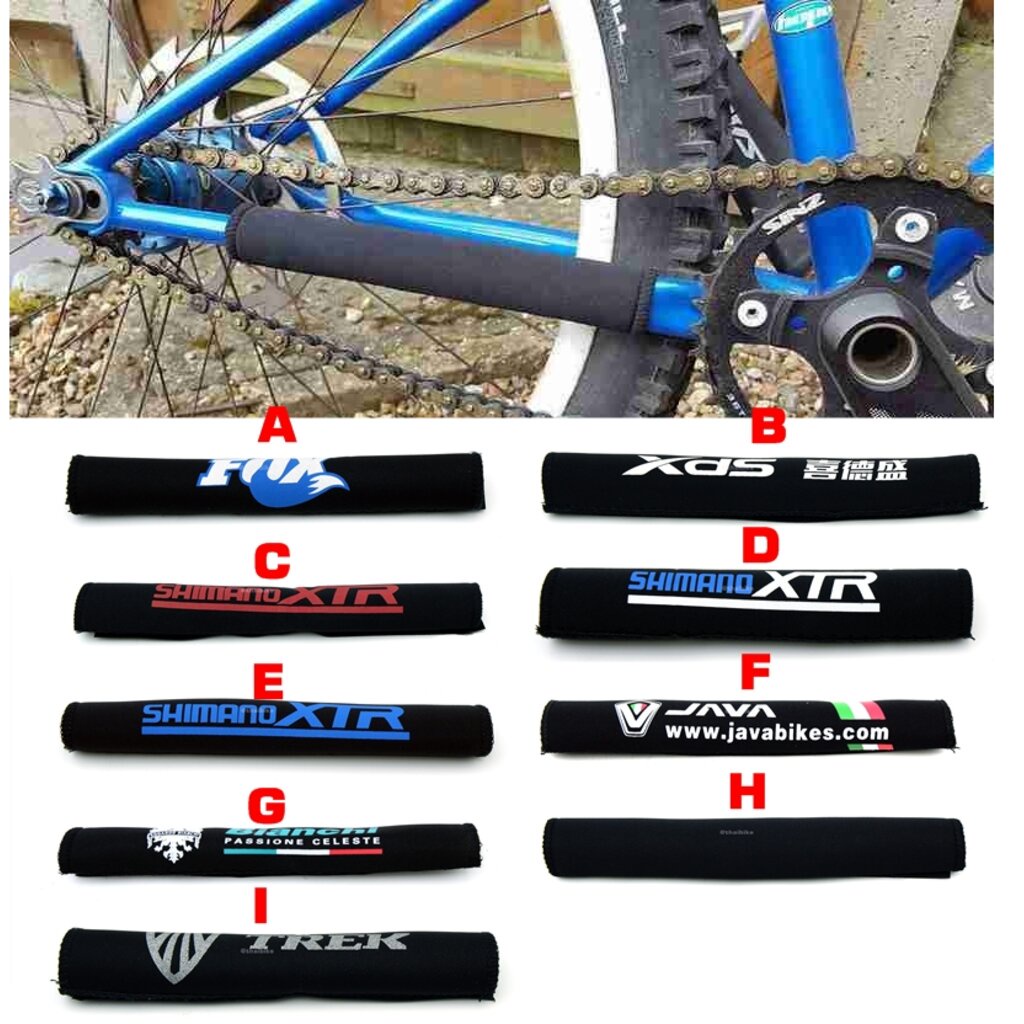 ผ้ากันโซ่ตกใส่เฟรมจักรยาน JAVA XDS กันเฟรมเป็นรอย