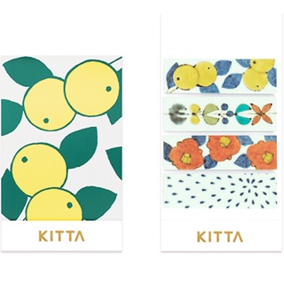 KITTA Basic (Foil) Touki (KITH004) / เทปตกแต่งพร้อมใช้งาน พิมพ์ฟลอยด์สีทอง ลาย Touki แบรนด์ KITTA จากประเทศญี่ปุ่น