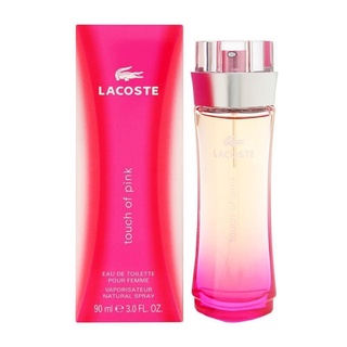 น้ำหอม ผู้หญิง Lacoste Touch of Pink For Women Eau De Toilette ขนาด 90 ML. ของแท้ 100%