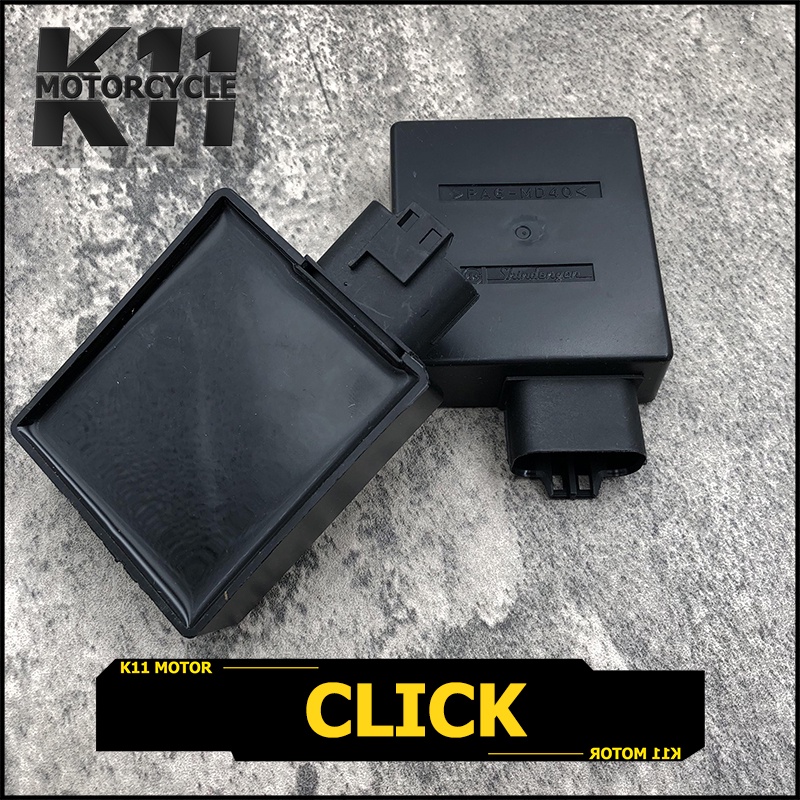 กล่องไฟ CLICK กล่อง CDI (คาร์บูใส่ได้ทุกรุ่น) กล่องไฟเดิม คลิ๊ก กล่องไฟ ซีดีไอ กล่องไฟ KVB ใส่กับคลิก