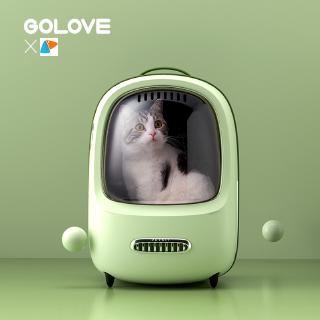 กระเป๋าแคปซูลแมว ติดแอร์ จาก XIAOMI PETKIT Breezy Smart Cat Carrier-quicksale