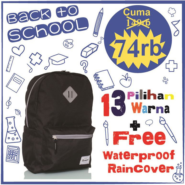 Zeven School Bag - Back to School Back to School