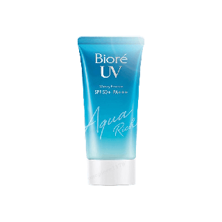 ครีมกันแดด biore 100%กันแดด biore Uv Aqua Rich Watery Essence Spf 50 + Pa + + + 50 g ครีมกันแดด กันแดด บำรุงผิวห（179）