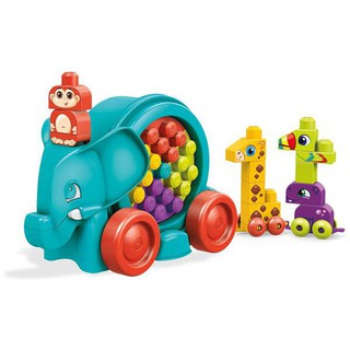 Mega Bloks เมกะ บล๊อค Building Basics Elephant Parade บล๊อกตัวต่อ ของเล่นเสริมพัฒนาการเด็ก ของเล่น ของเล่นเด็ก FFG21