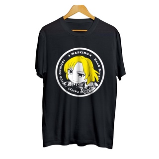 เสื้อยืดใหม่ 2022เสื้อยืดผ้าฝ้าย 100% พิมพ์ลาย MASKING CHIBI raise a suilen - BANG DREAM สไตล์ญี่ปุ่น ยุค 30L XL  XXL 3X