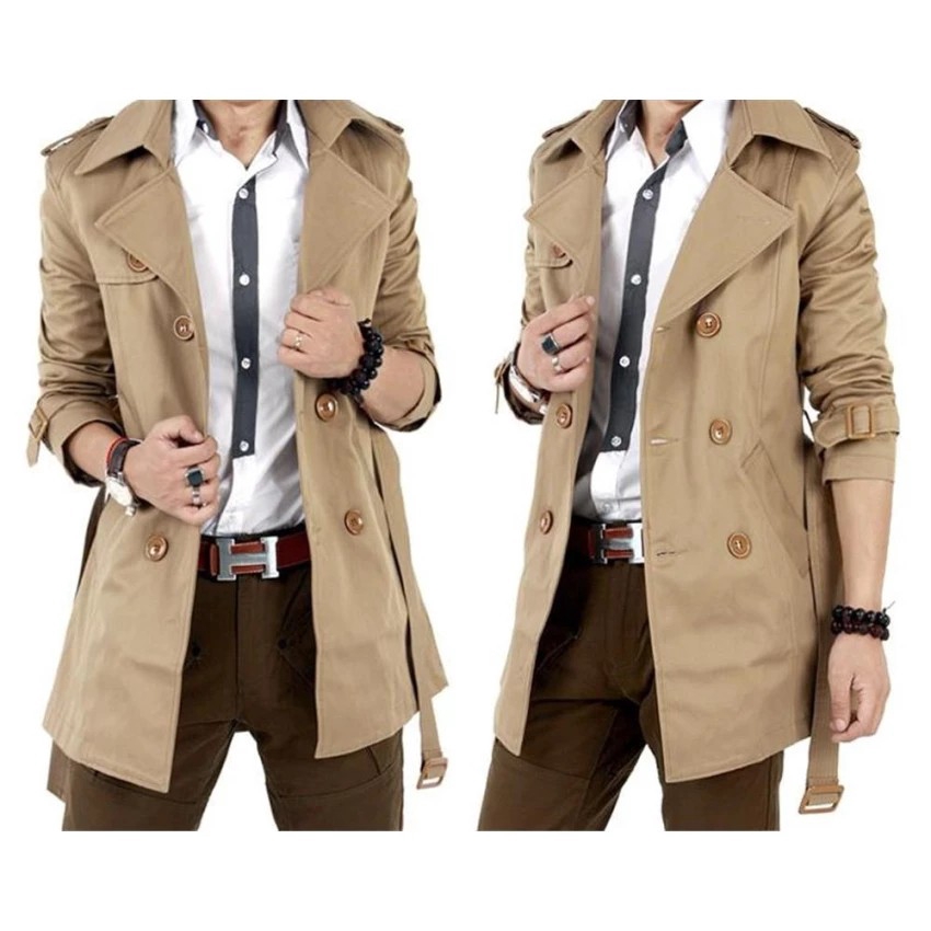 slim trench coat